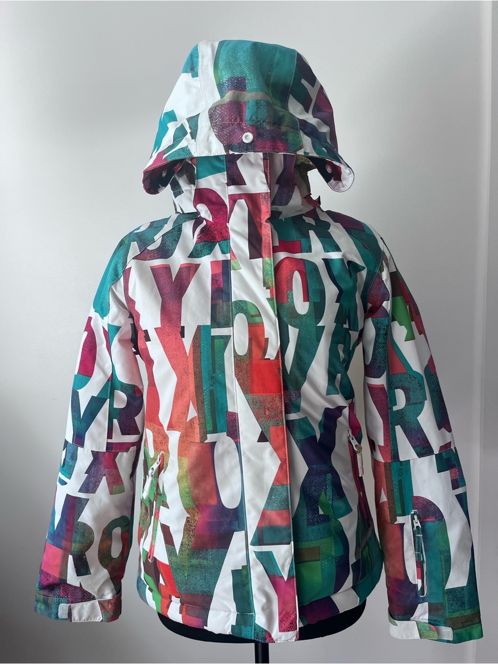 Girl’s Roxy Multicolor ski snowboarding jacket